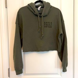 Shred415 Cropped Hoodie